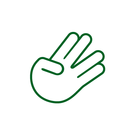 JDM Hand Spocker Sticker-0