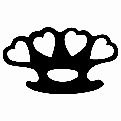 JDM Heart Knuckle Sticker-0