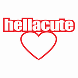 JDM Heart Hellacute Sticker-0