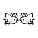 Hello Kitty Twin Sticker-0