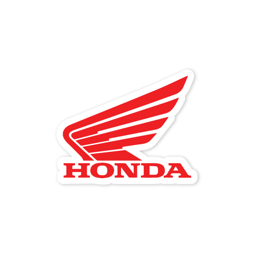 Honda Wing Logo Sticker-0