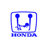 JDM Funny & Rude Letter H for Honda Sticker-0