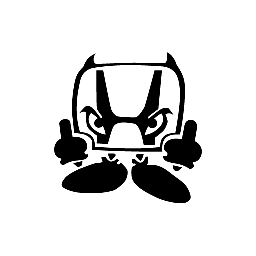Honda Devil Sticker-0