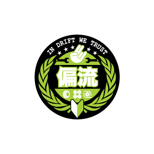 In Drift We Trust Sticker-0