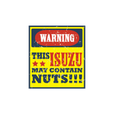 Warning May Contain Nut Sticker - Available in many options