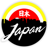 Japan Mountain Fuji JDM Sticker-0