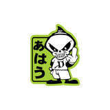 JDM Cartoon Skull Sticker-0