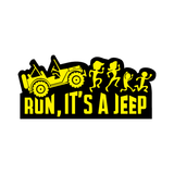 Run It's a 4WD Sticker - Available in many options