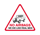 No Airbags 4WD Decal Stickers - Available in many options