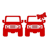 Land Rover Couple Sticker-0