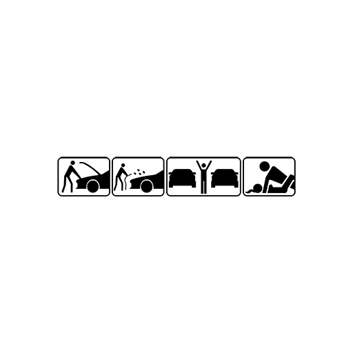 Morning, Noon, Night, Midnight Sticker-0