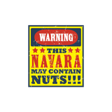 Warning May Contain Nut Sticker - Available in many options