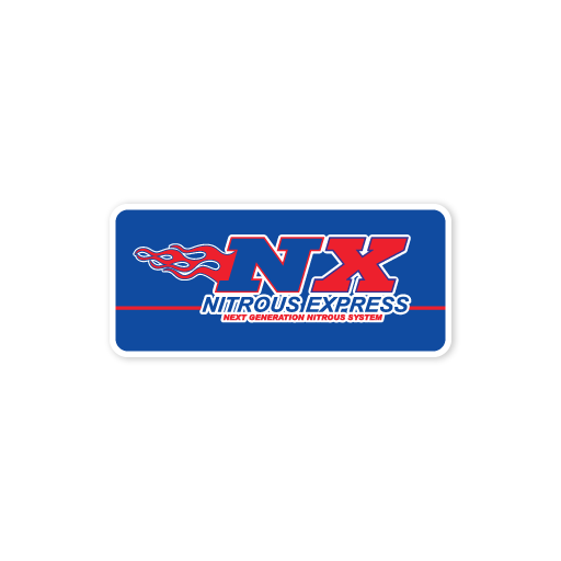 NX Nitrous Express Logo Sticker-0