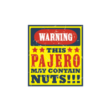 Warning May Contain Nut Sticker - Available in many options