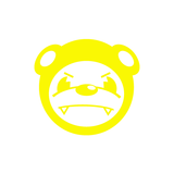 JDM Panda Angry Sticker-0