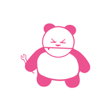 JDM Panda with Wrench Sticker-0