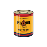 Pennzoil Tin Oil Sticker-0