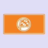 Race Flag Sticker-0