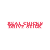 Real Chicken Drive Stick Sticker-0