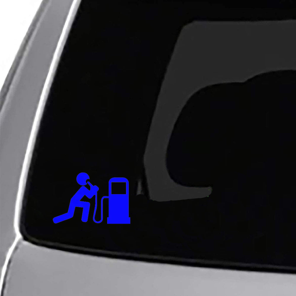 Drink Gas Station Funny Sticker