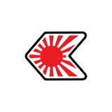 Wakaba Rising Sun Sticker-0
