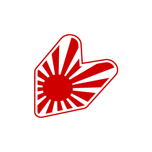 JDM Rising Sun Wakaba Sticker-0