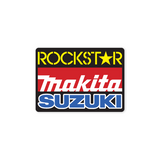 Rockstar Makita Suzuki Sticker-0