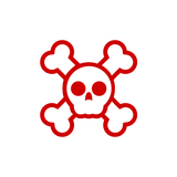 Skull Chubi Sticker-0