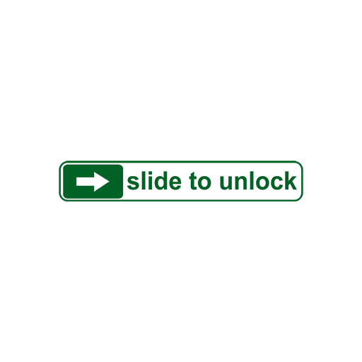 Slide To Unlock Sticker-0
