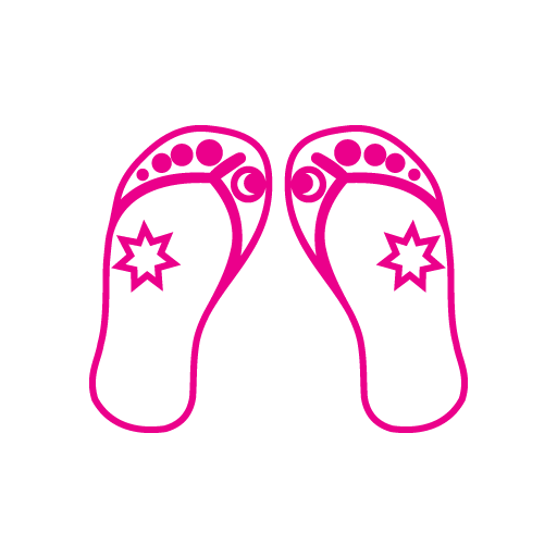 Slippers Sticker-0