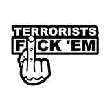 JDM Hand Terrorist F*ck_em Sticker-0