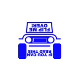 Flip Me Sticker - Available in many options