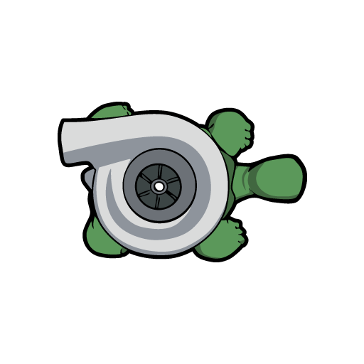 JDM Turbo Turtle Boost Sticker-0