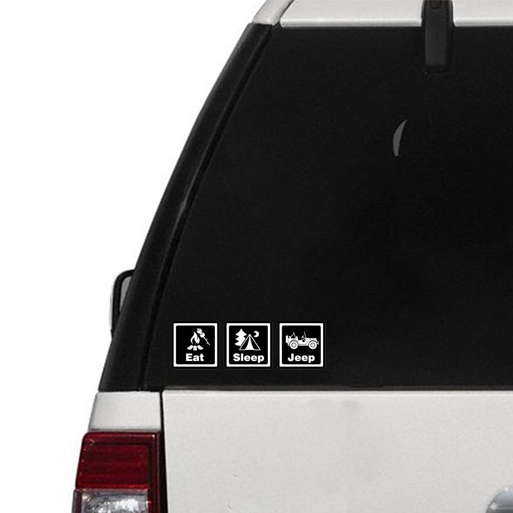 Eat Sleep Sticker - Available in many options