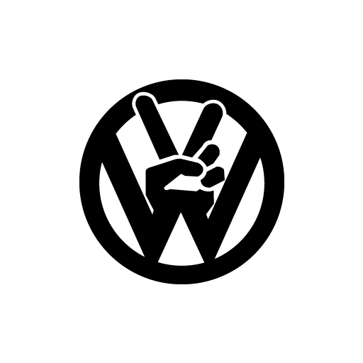JDM Hand VW Sticker-0