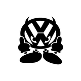 VW Devil Sticker-0