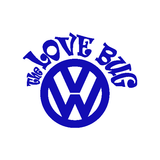 VW The Love Bug Sticker-0