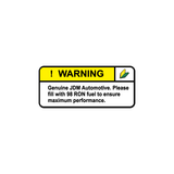 Warning Genuine JDM Automotive Sticker-0